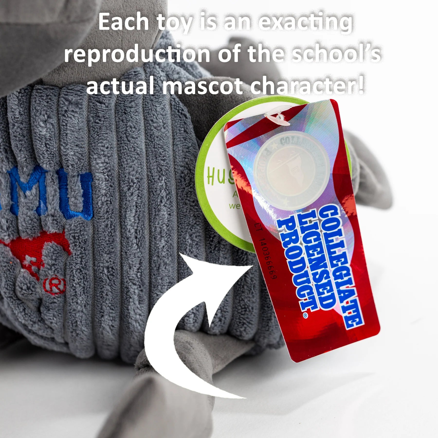 Huggle Hounds Collegiate Knottie® Plush