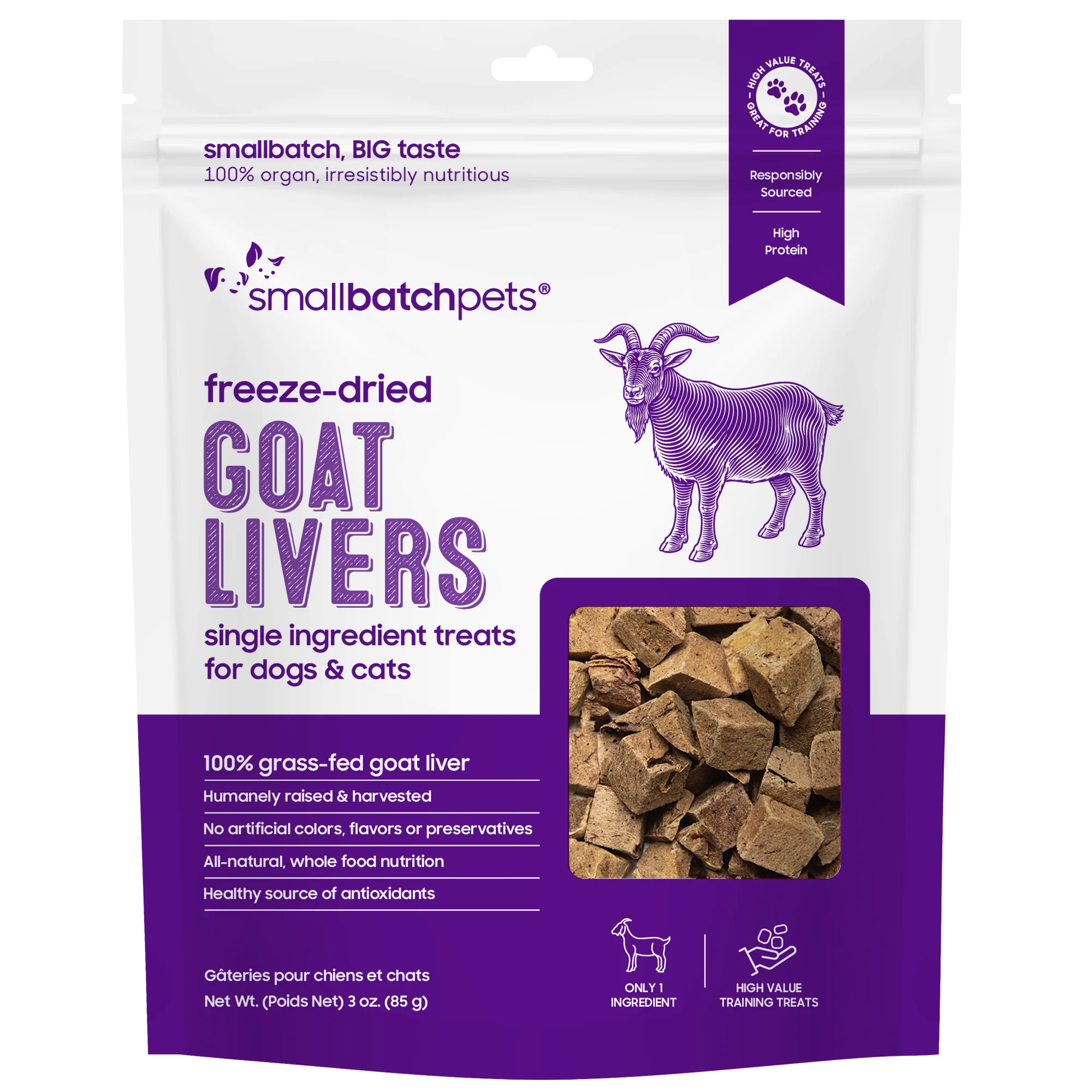 SmallBatch Goat Liver Treats
