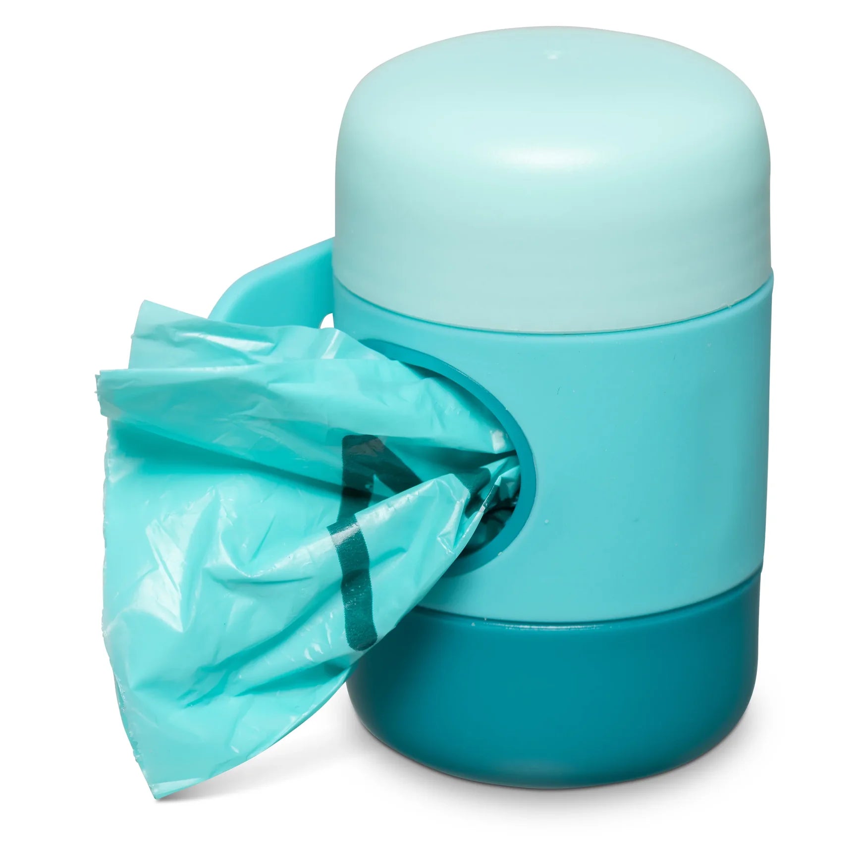 Messy Mutts Poop Bag Dispenser with Silicone Strap-15 Bags Included
