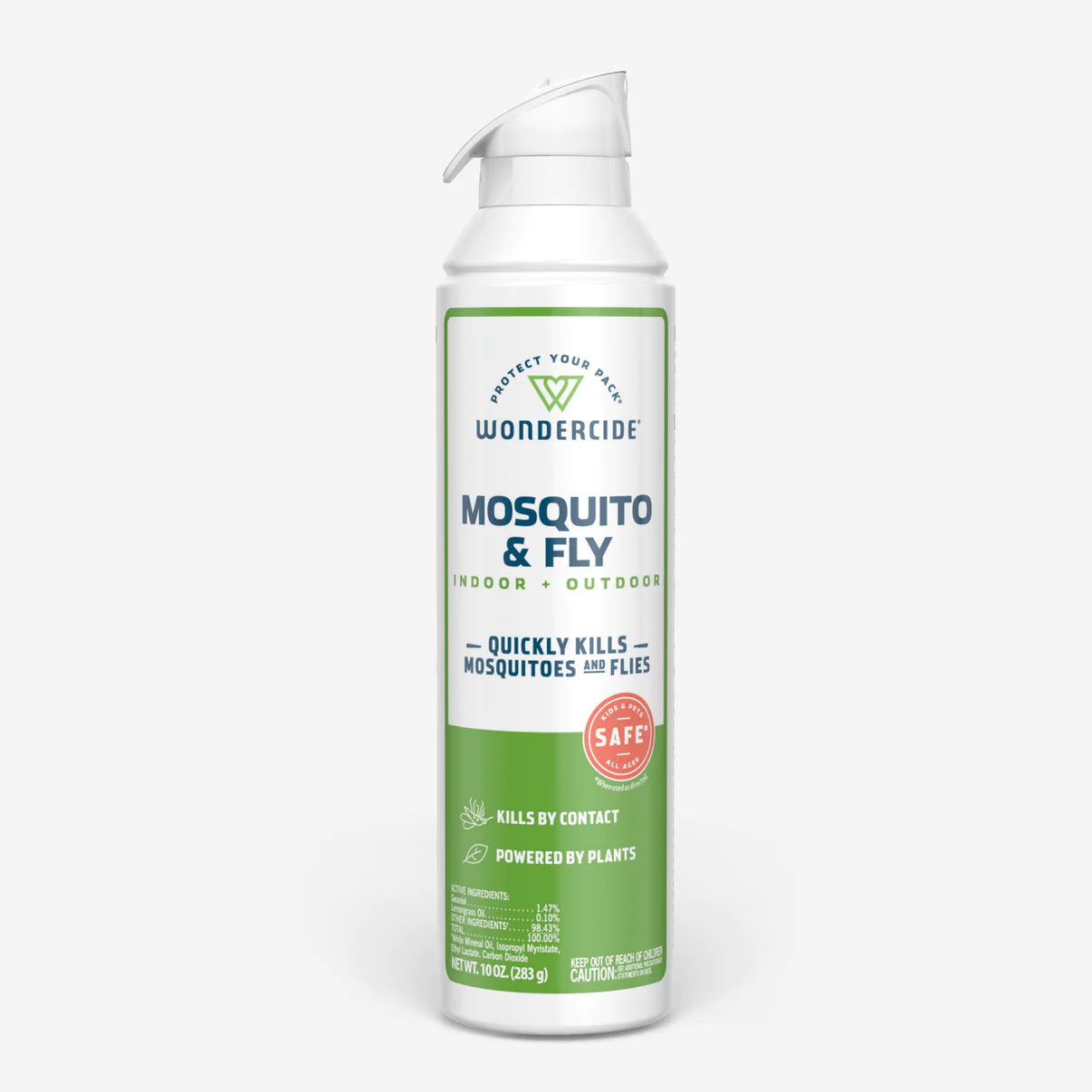 Wondercide Mosquito & Fly Spray for Indoor + Outdoor with Natural Esse