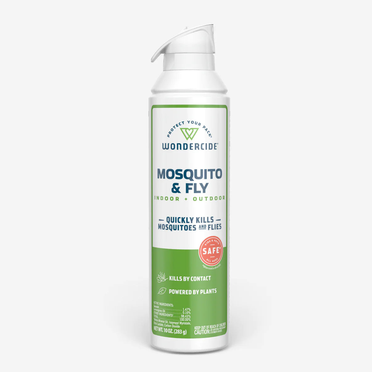 Wondercide Mosquito & Fly Spray for Indoor + Outdoor with Natural Essential Oils