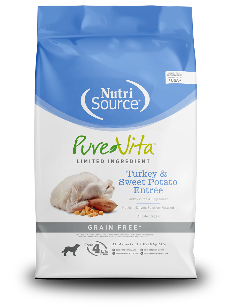 Pure Vita Grain Free Turkey & Sweet Potato Entrée