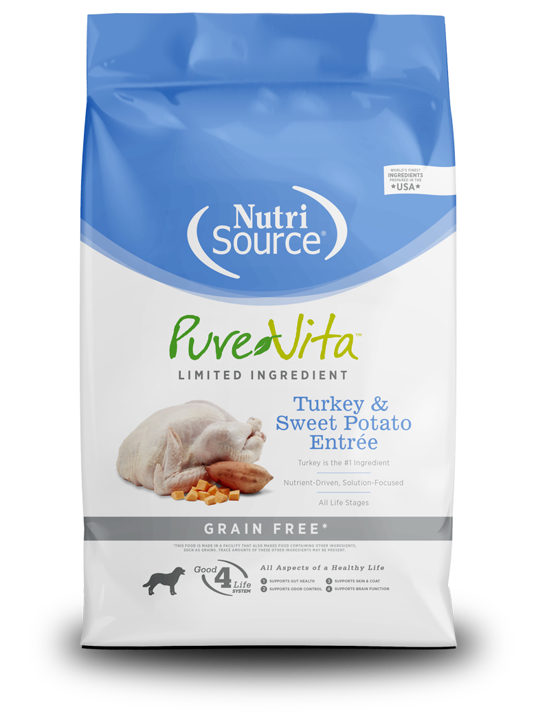 Pure Vita Grain Free Turkey &amp; Sweet Potato Entrée