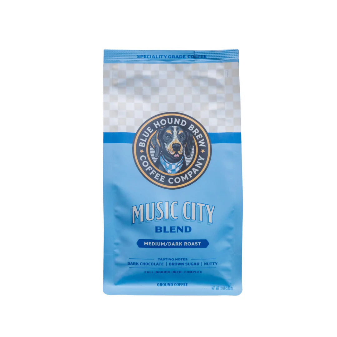 Blue Hound Brew Music City Roast - Medium/Dark Whole Bean