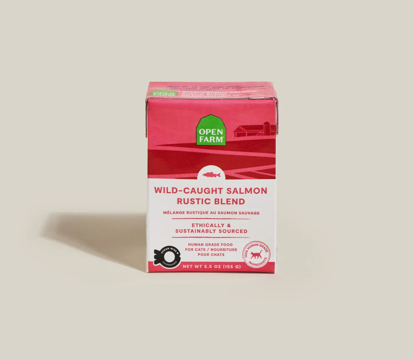 Open Farm Wild-Caught Salmon Rustic Blend Wet Cat Food
