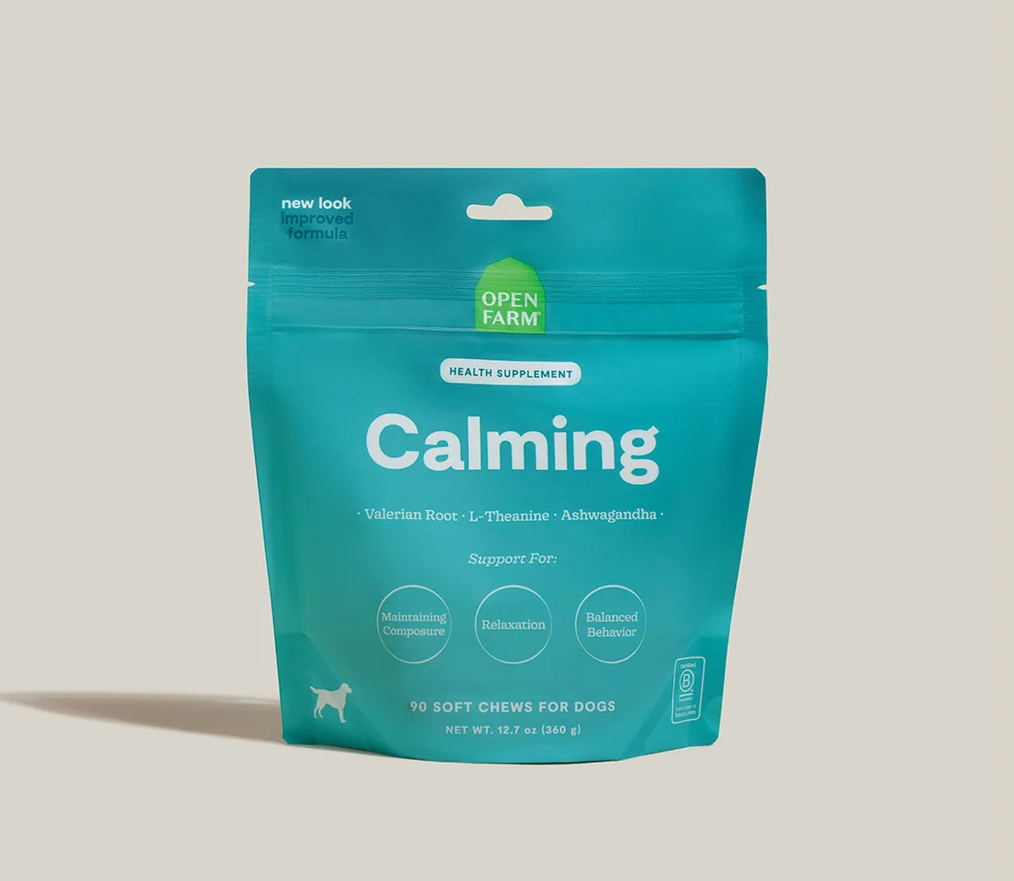 Open Farm Calming Supplement Chews for Dogs
