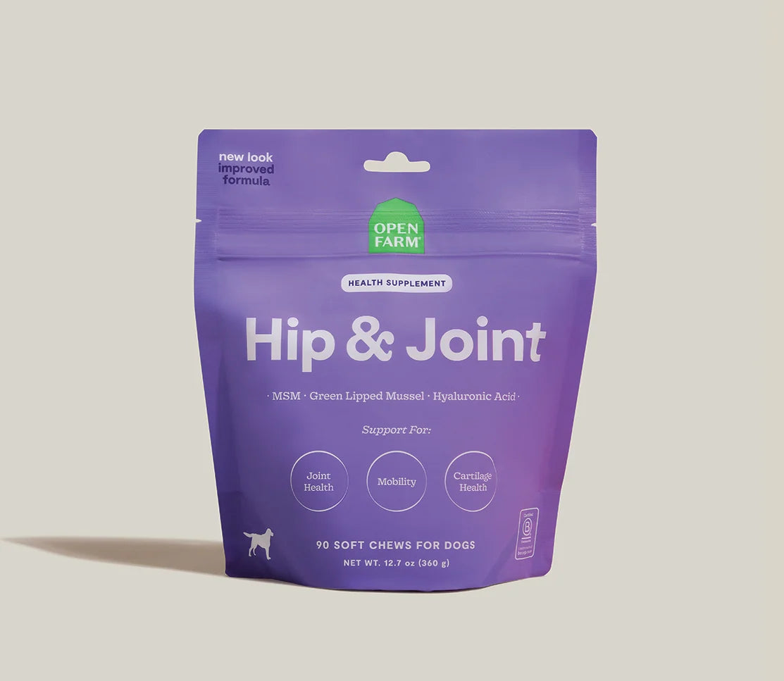 Open Farm Hip &amp; Joint Supplement Chews for Dogs