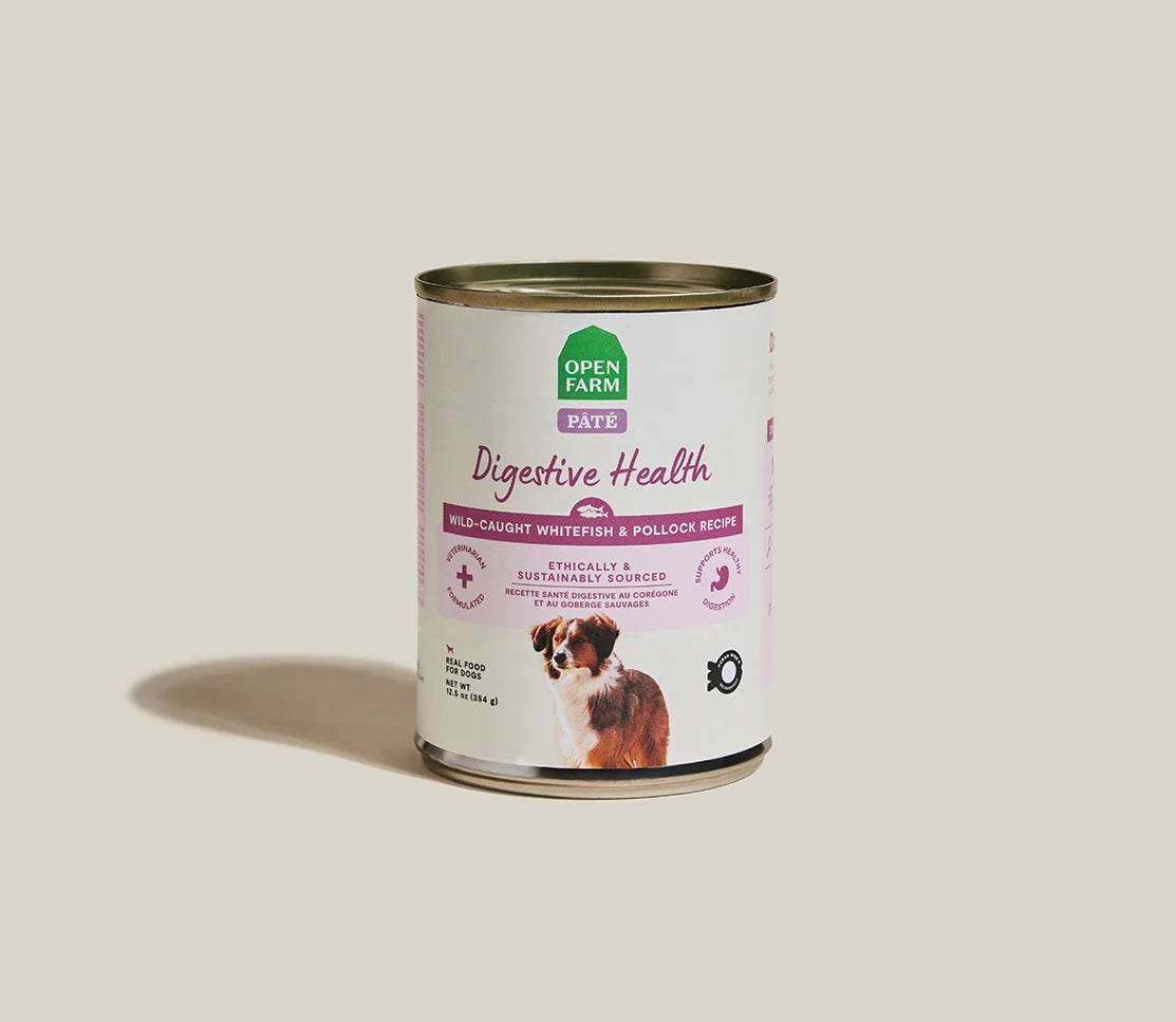 Open Farm Wild-Caught Whitefish &amp; Pollock Digestive Health Pâté for Dogs