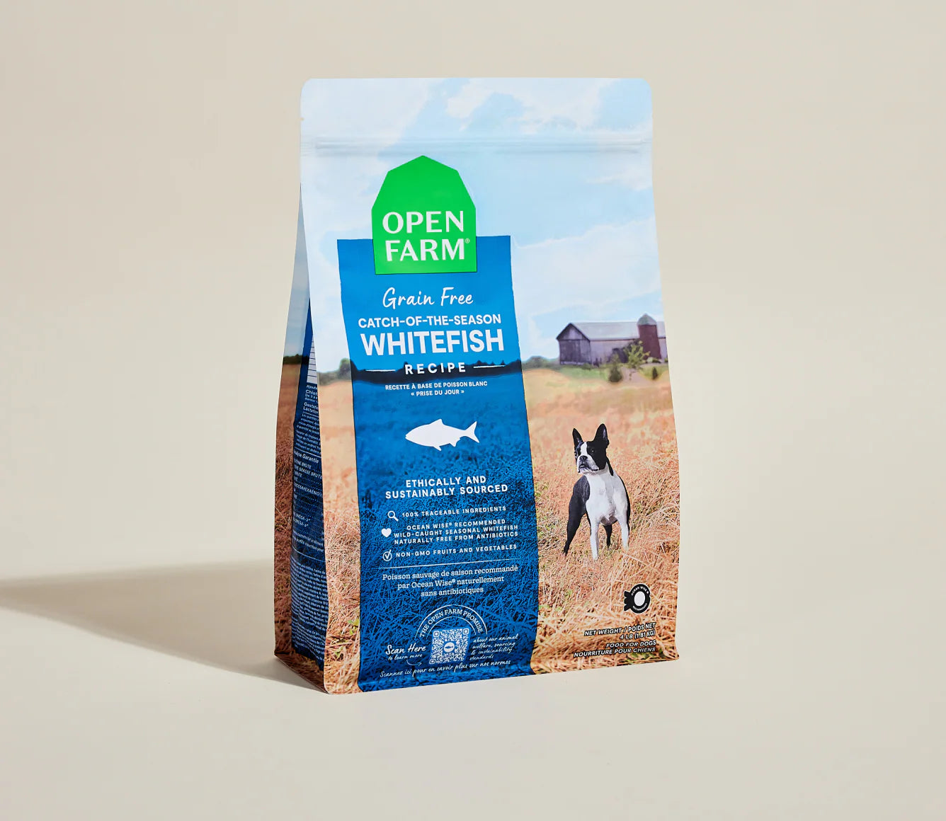 Open Farm Grain Free Dog Food - Whitefish