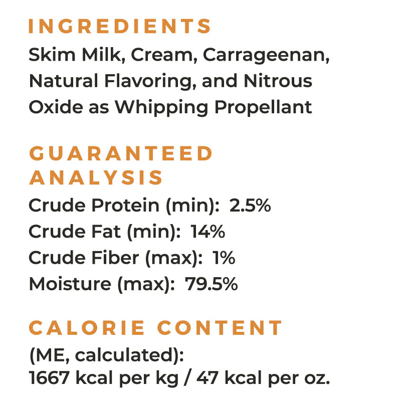 Pup Cup!® Whipped Cream for Dogs