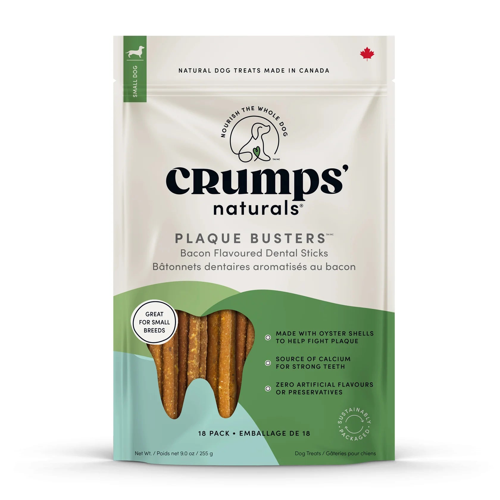 Crumps Plaque Busters Bacon Dental Sticks