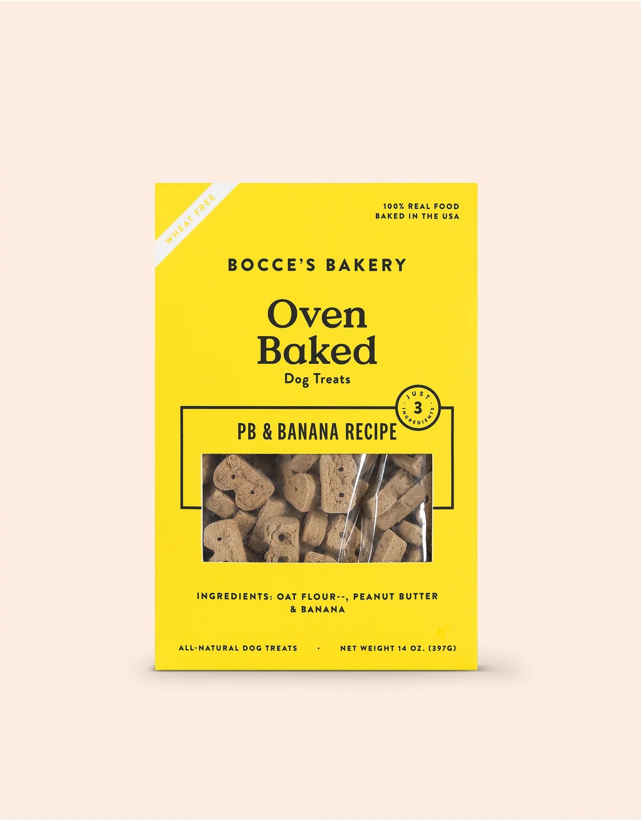 Bocce's Basics PB & Banana Biscuits