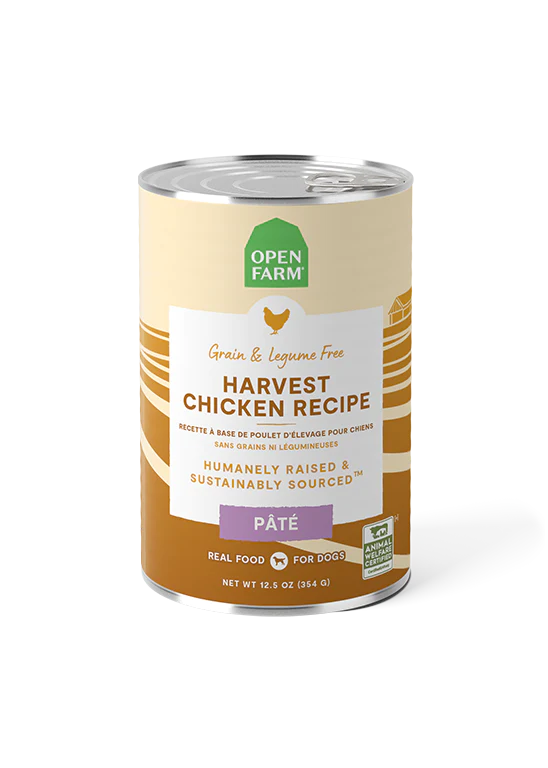 Open Farm Harvest Chicken Pâté for Dogs