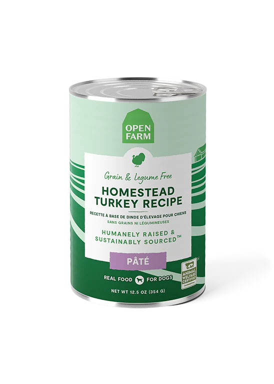 Open Farm Homestead Turkey Pâté for Dogs