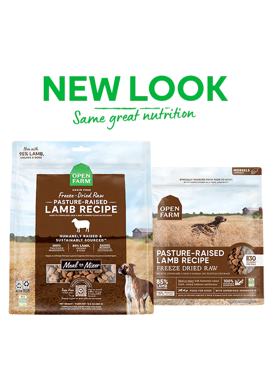 Open Farm Pasture-Raised Lamb FD Raw Dog Food