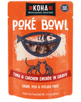 Koha Poké Bowl Tuna & Chicken Entrée in Gravy for Cats