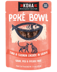 Koha Poké Bowl Tuna & Salmon Entrée in Gravy for Cats
