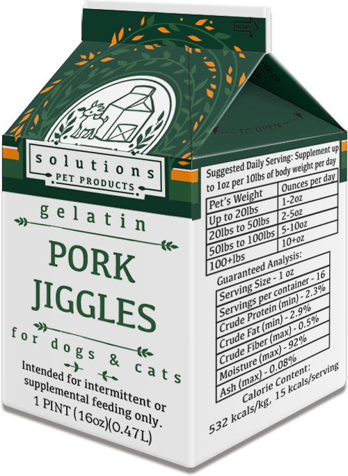 Solutions Pork Jiggles - 16oz