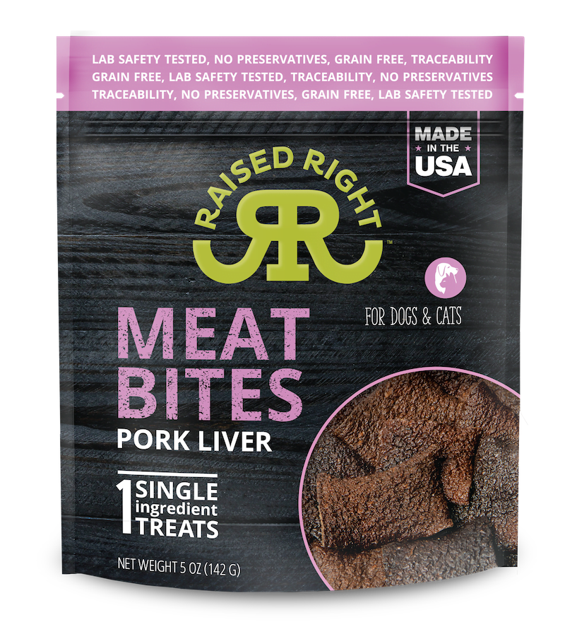 Raised Right Meat Bites - Pork Liver