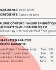 Crumps Mini Trainers Freeze Dried Pork Hearts