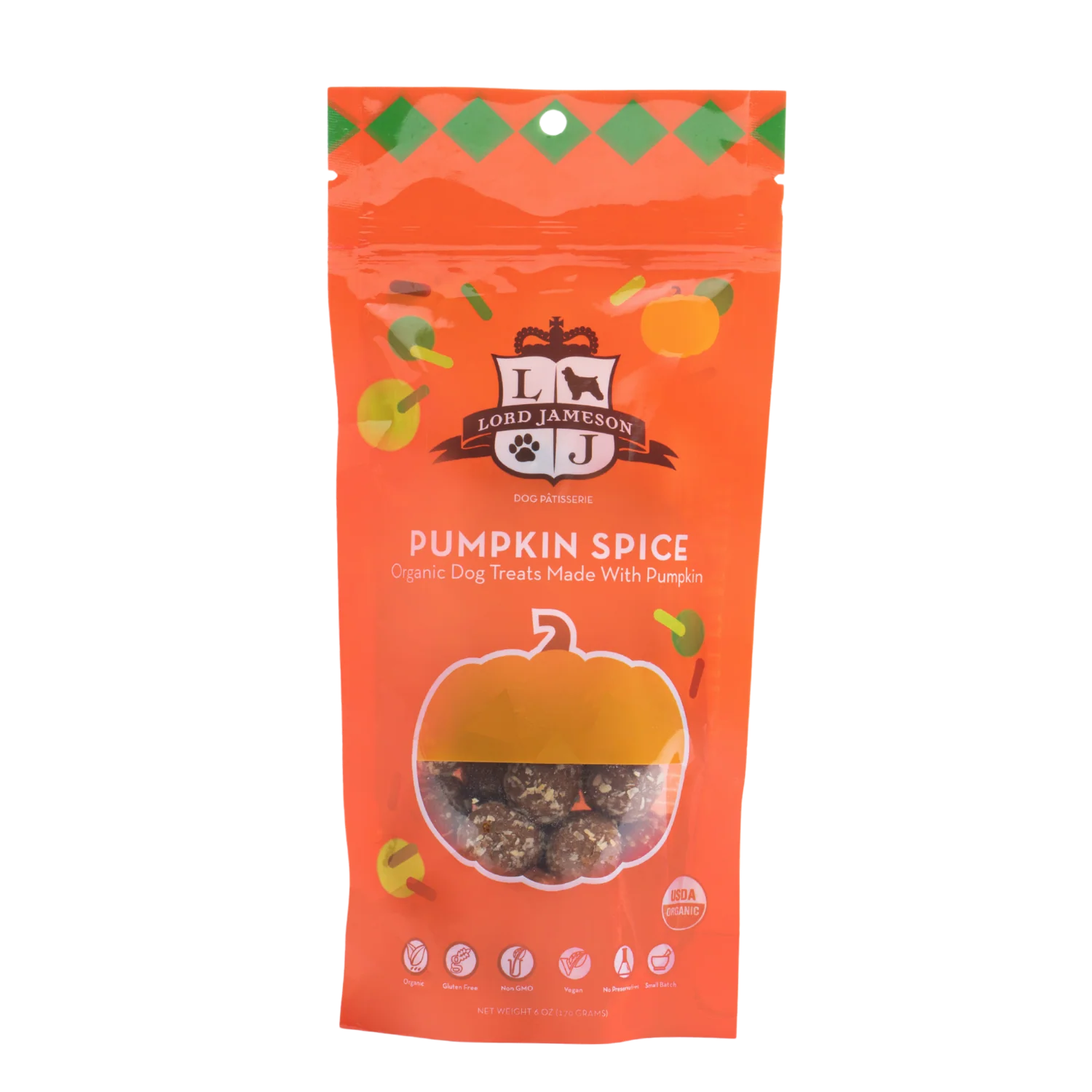 Lord Jameson Pumpkin Spice Pops Dog Treats