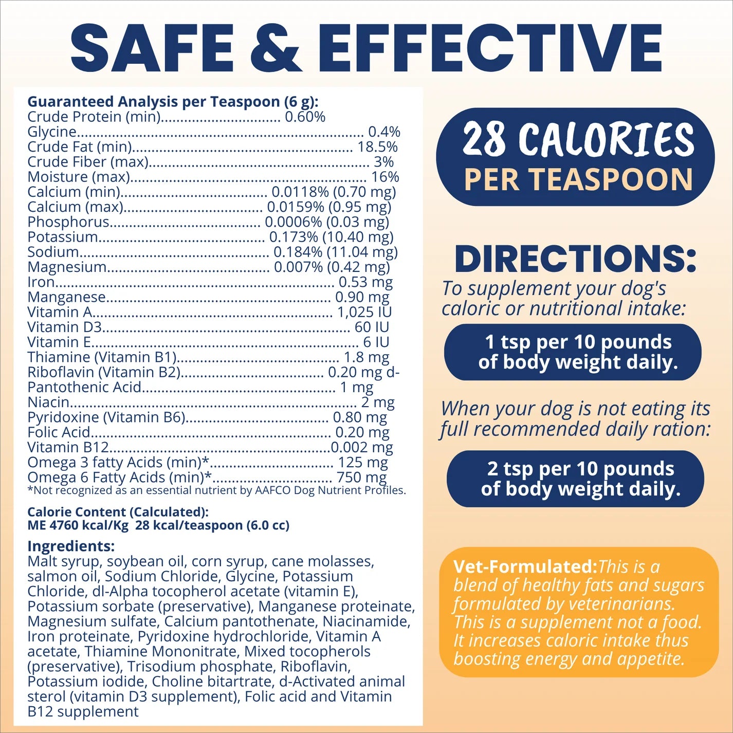 Under the Weather Ready Cal® PLUS Electrolytes for Dogs