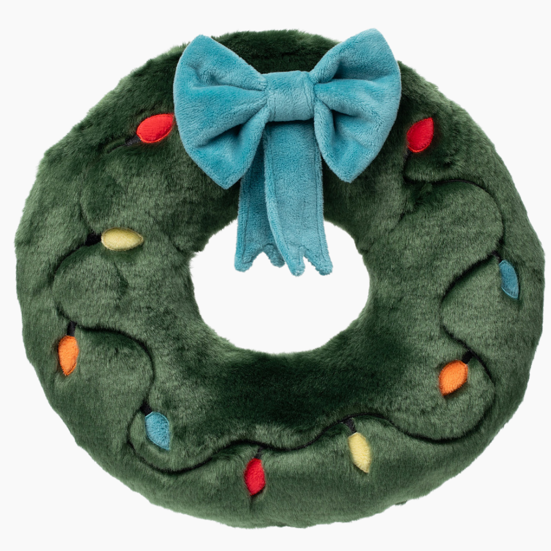 Fluff &amp; Tuff Holiday Retro Wreath