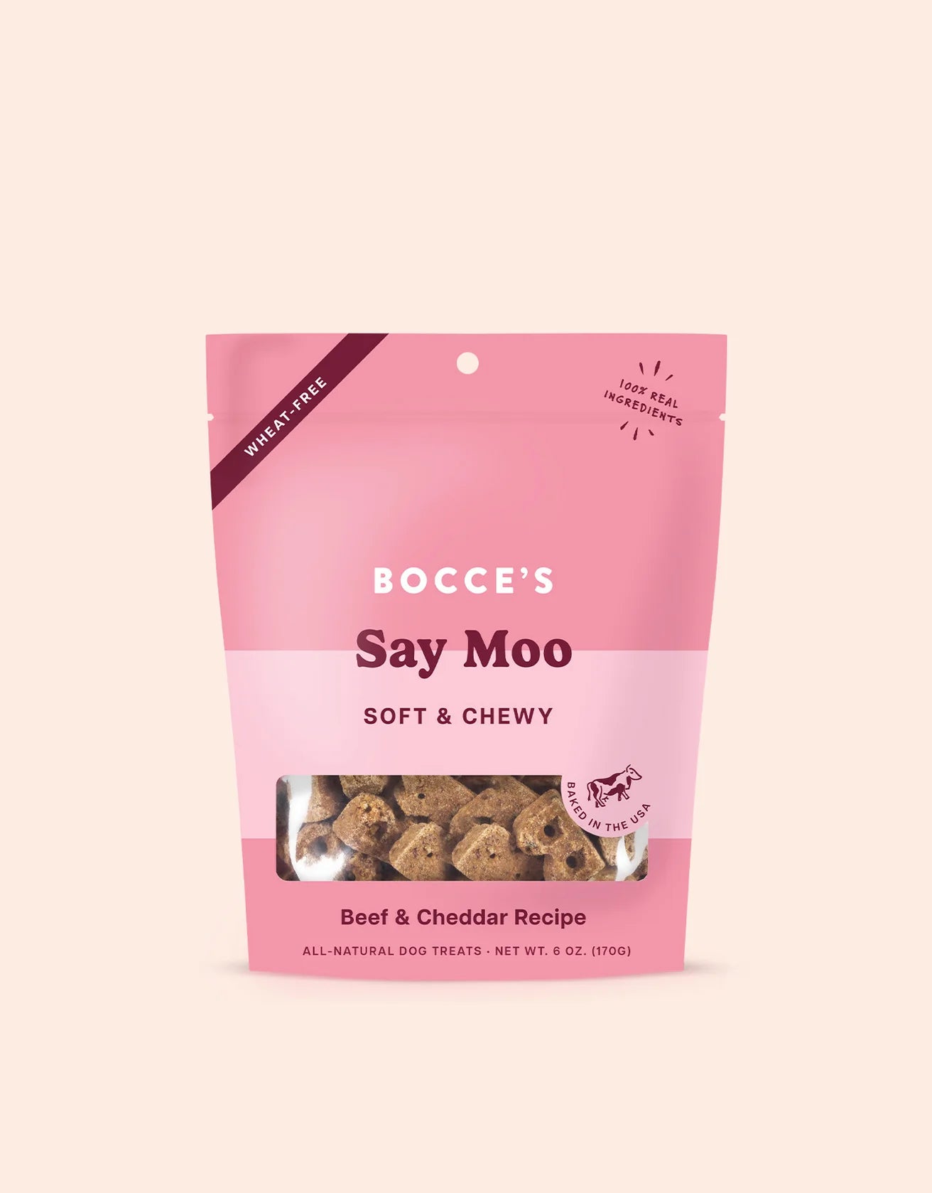 Bocce Bakery Soft & Chewy Say Mooo 6oz