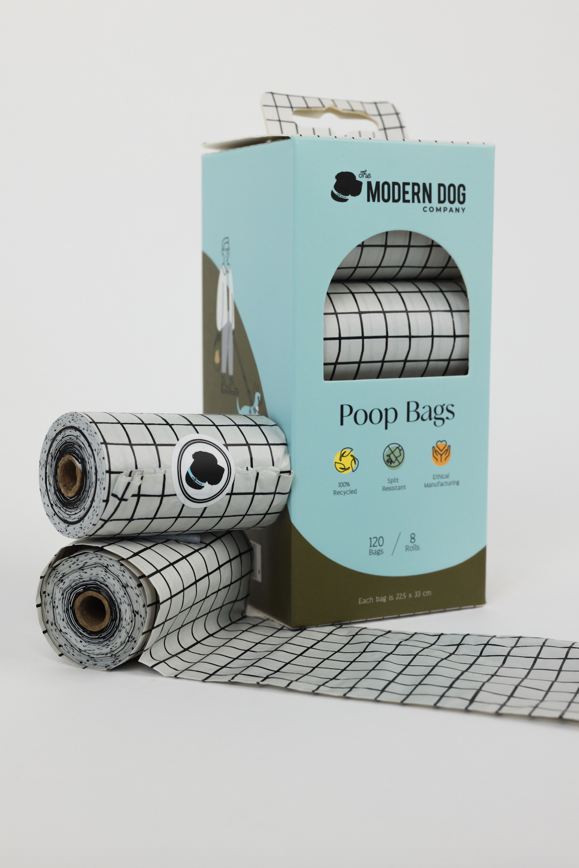 The Modern Dog Company Recycled Poop Bags