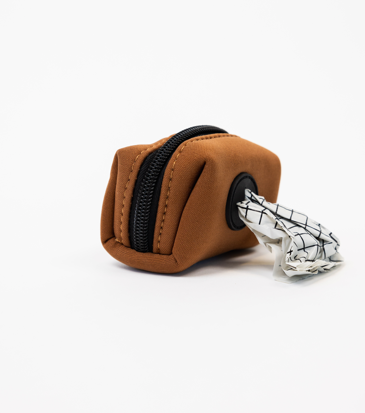 The Modern Dog Company - Coco Brown Poop Bag Holder