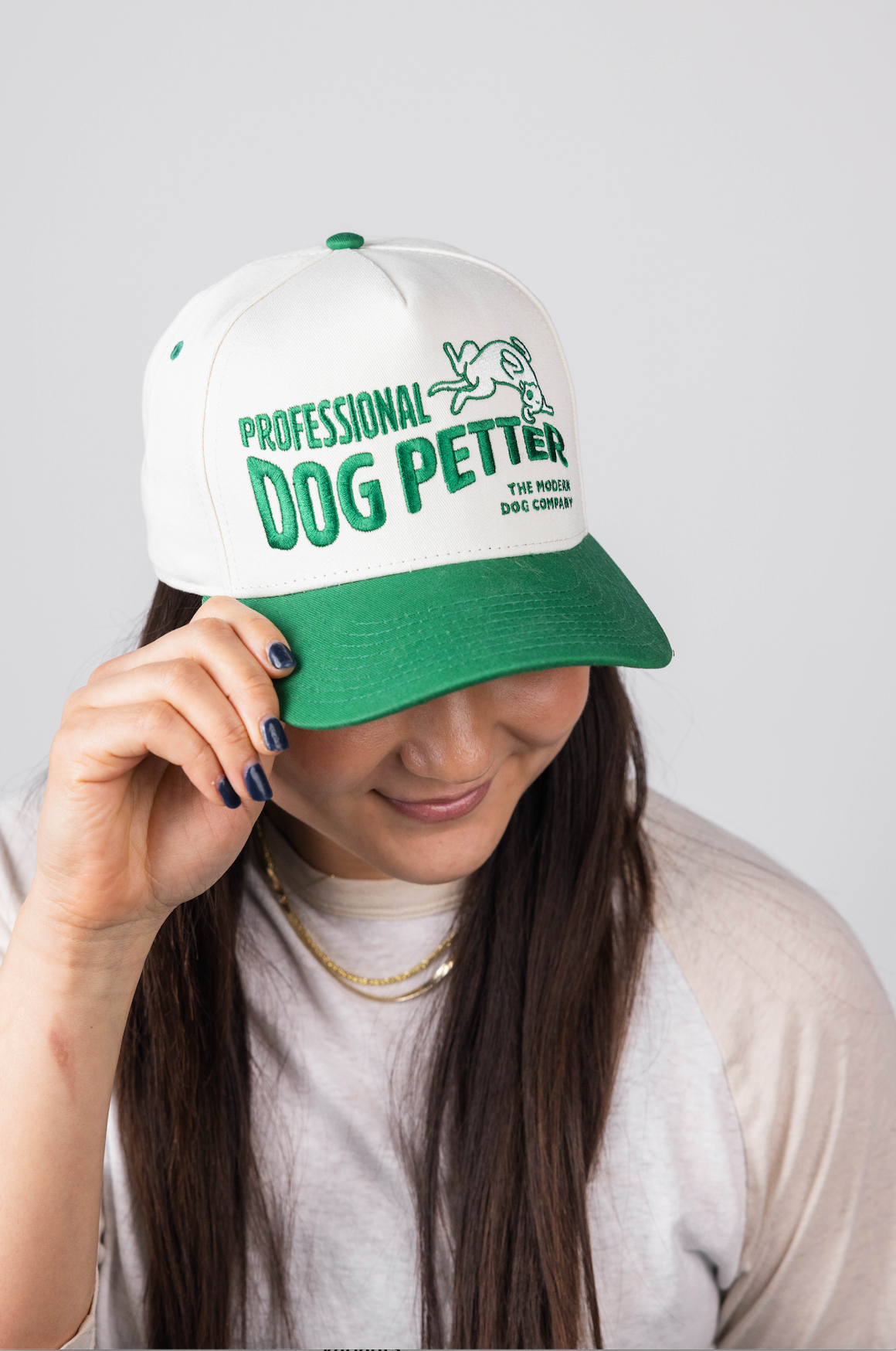 Professional Dog Petter Hat - Two Toned