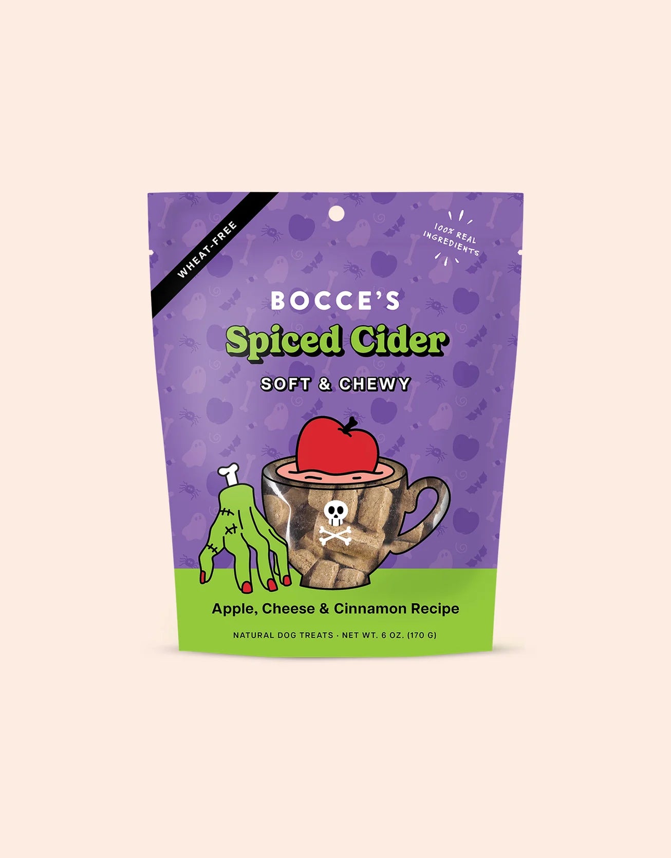 Bocce&#39;s Spiced Cider Soft &amp; Chewy Write A Review Dog Treats