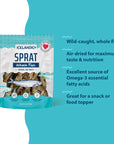 Icelandic Sprat Whole Fish Dog Treats