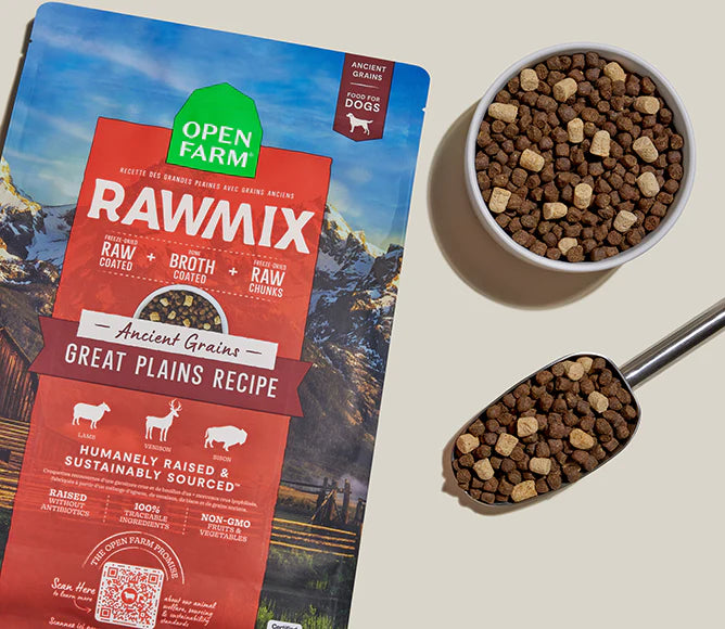 Open Farm Great Plains Ancient Grains RawMix for Dogs