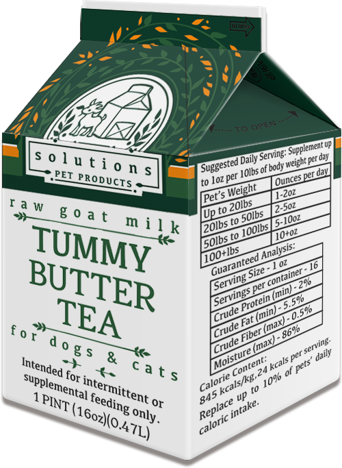 Solutions Frozen Tummy Butter Tea