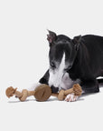 Vetreska Playful Charm Knot Rope Toy - Coffee