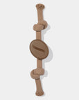 Vetreska Playful Charm Knot Rope Toy - Coffee