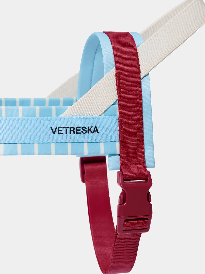 Vetreska Mist &amp; Merlot Quick Fit Harness &amp; Leash Set