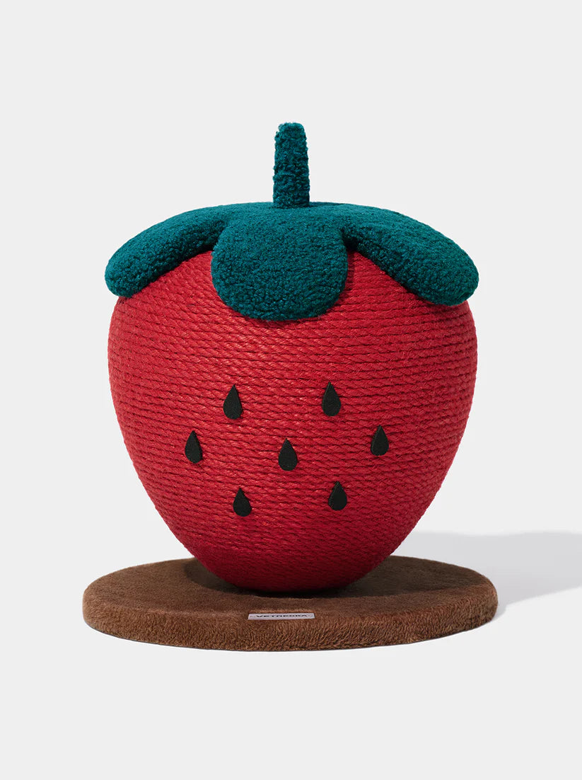 Vetreska Strawberry Cat Scratching Ball