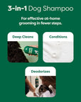 Earth Rated Detangling Curly Coat 3-in-1 Dog Shampoo