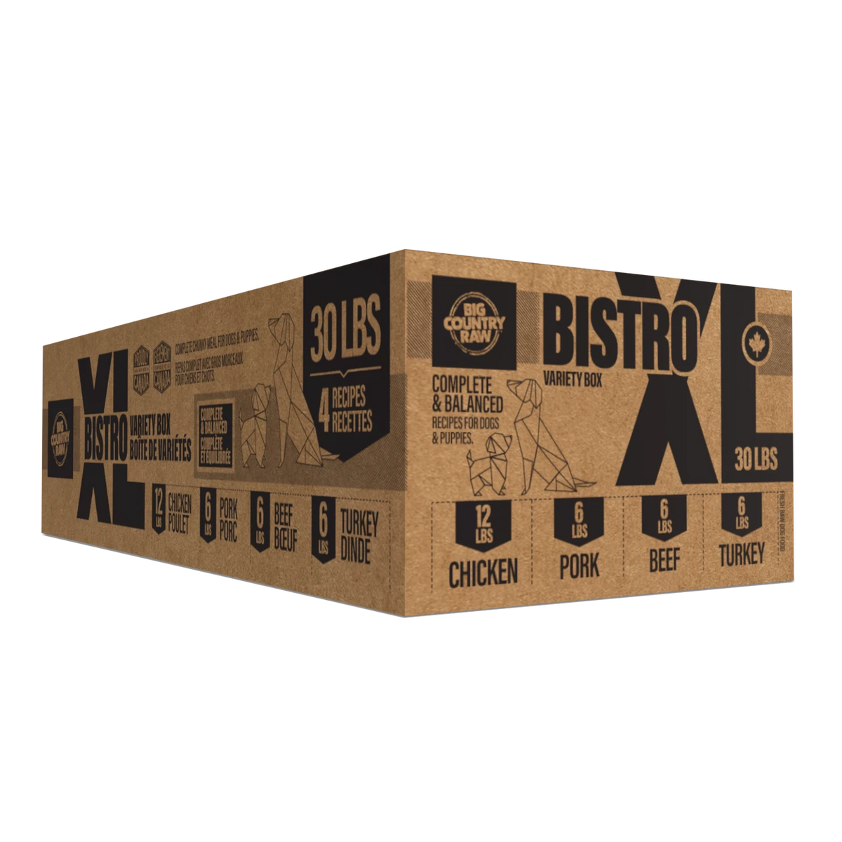 Big Country Raw XL Bistro - 30 lb