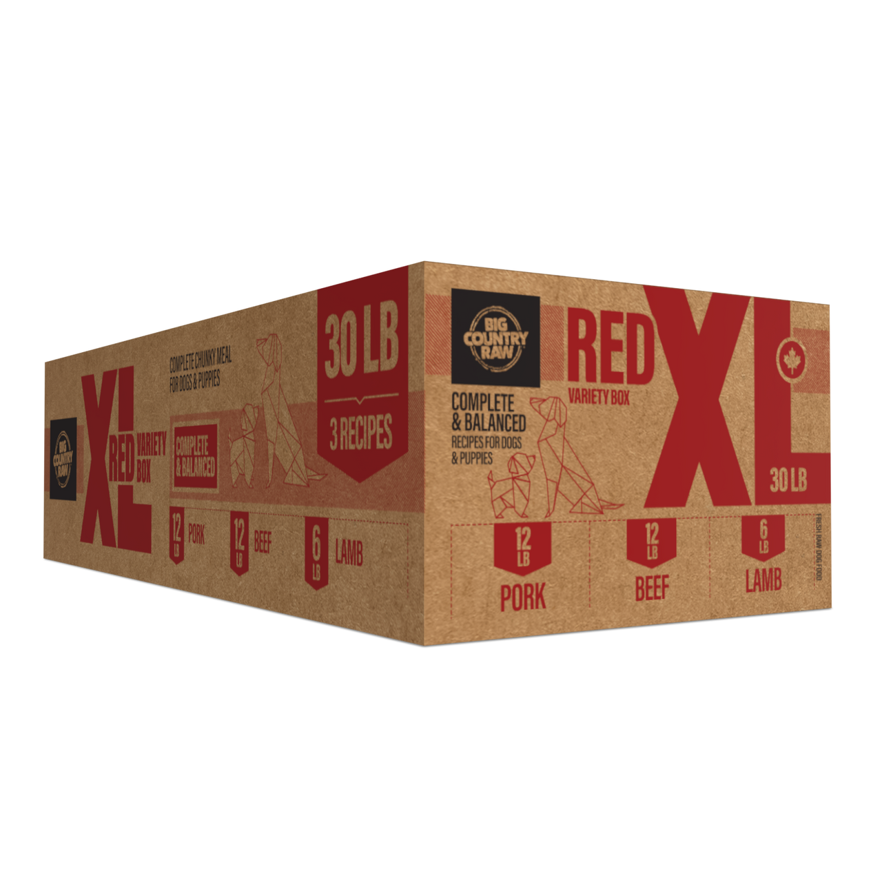 Big Country Raw XL Red - 30 lb