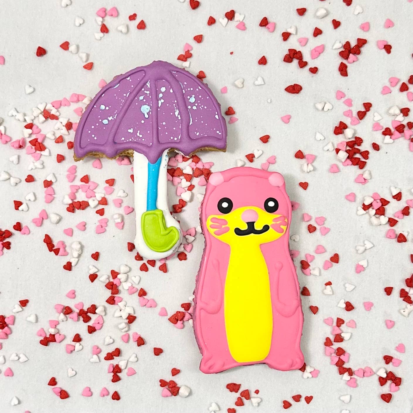 Lucky Biscuit Pet Bakery - Colorburst Spring Bloom Collection: Neon Frog