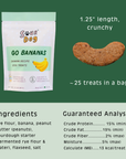 SourDog - Go Bananas - Banana Sourdough Dog Treats