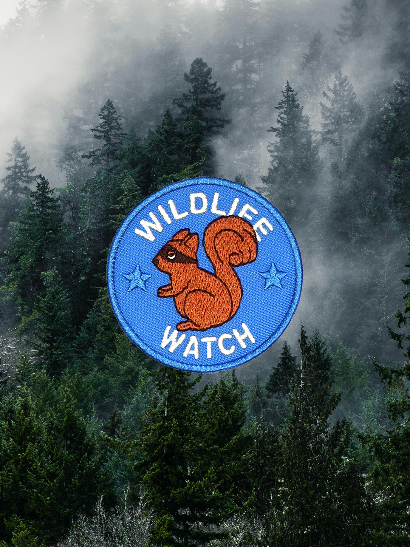 Scout's Honour Pty Ltd - Wildlife Watch iron-on patch for dogs and cats