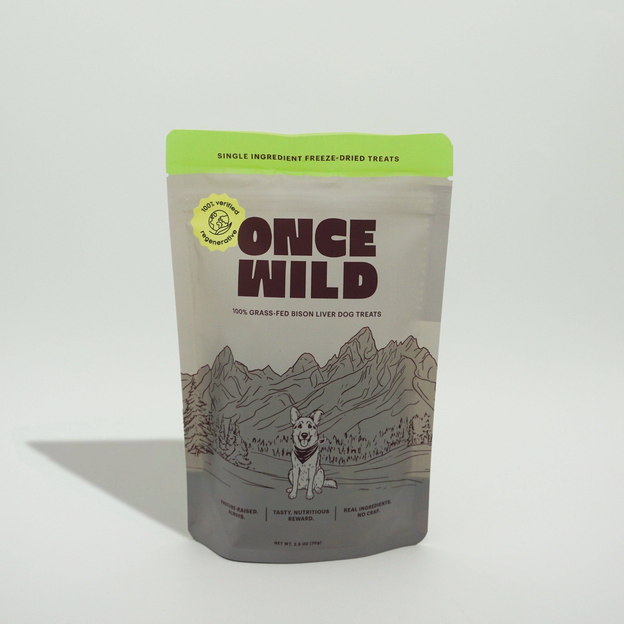 Once Wild - 100% Bison Liver Treats