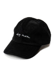 Lucy & Co. - Black Corduroy Dog Mom Hat