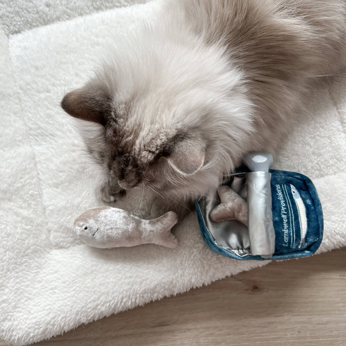 Lambwolf Collective - KITTY SARDINES //  CAT TOY // CATNIP // BURROW