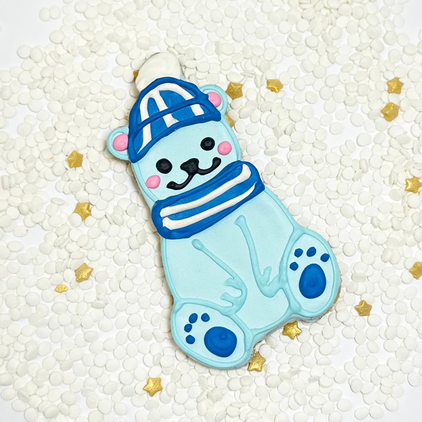 Lucky Biscuit Pet Bakery - Arctic Tails Cookie Collection: Arctic Penguin