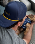 Lucy & Co. - Navy Dog Dad Trucker Hat